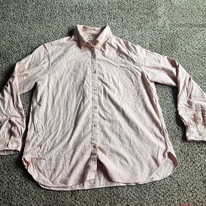 UNIQLO soft pink button up